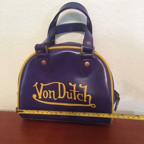 von dutch purse white